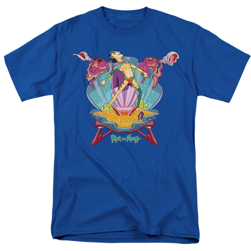 Rick And Morty - Fabulous Mr. Nimbus - Adult Unisex Short Sleeve T-Shirt - Blue