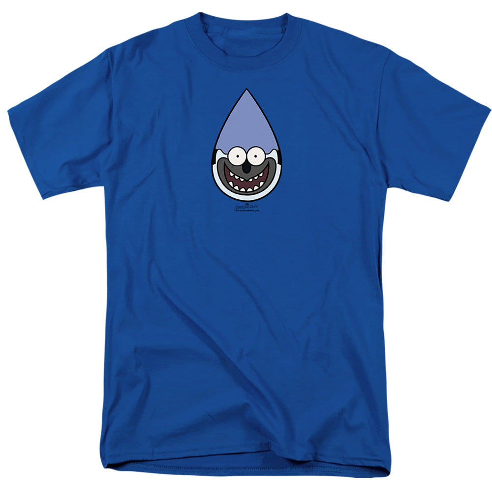 Regular Show - Mordecai - Adult Unisex Short Sleeve T-Shirt - Blue