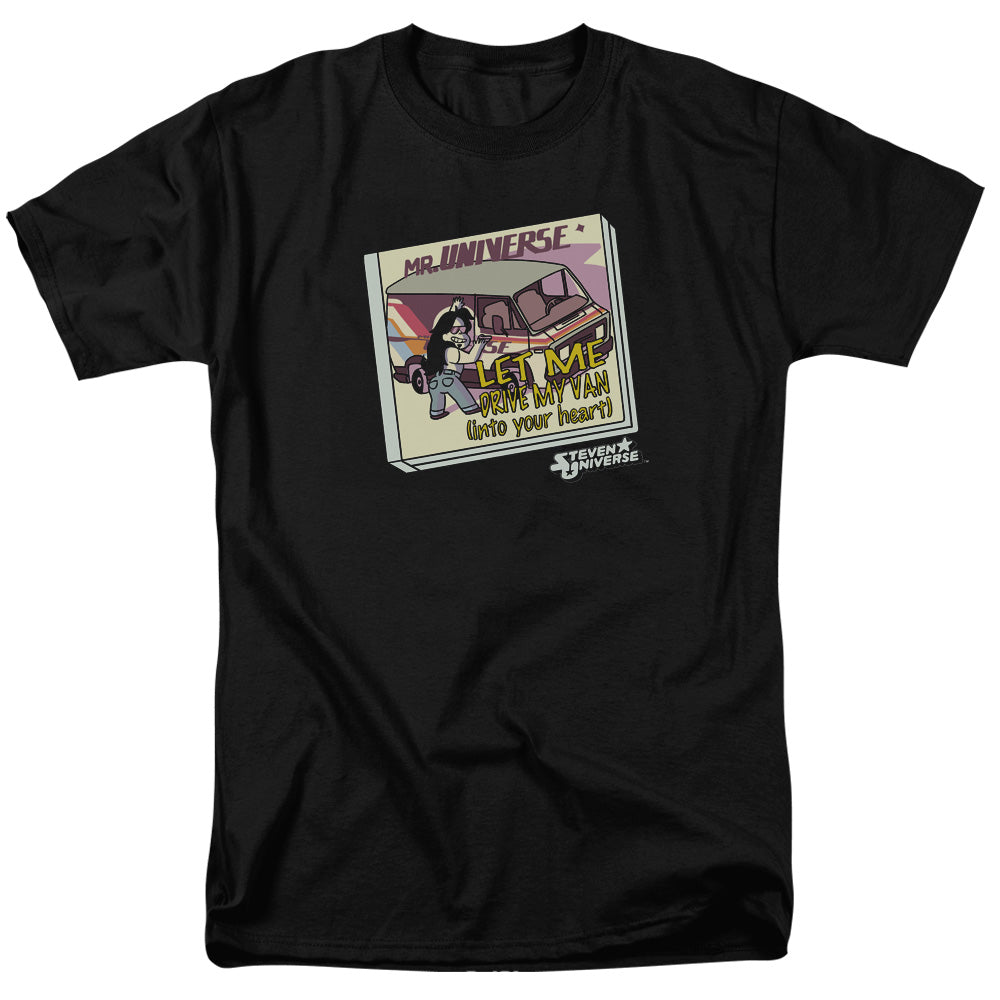 Steven Universe - Mr. Universe - Adult Unisex Short Sleeve T-Shirt - Black