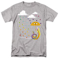 Adventure Time - Lady In The Rain - Adult Unisex Short Sleeve T-Shirt - Gray