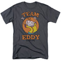 Ed, Edd n Eddy - Team Eddy - Adult Unisex Short Sleeve T-Shirt - Gray
