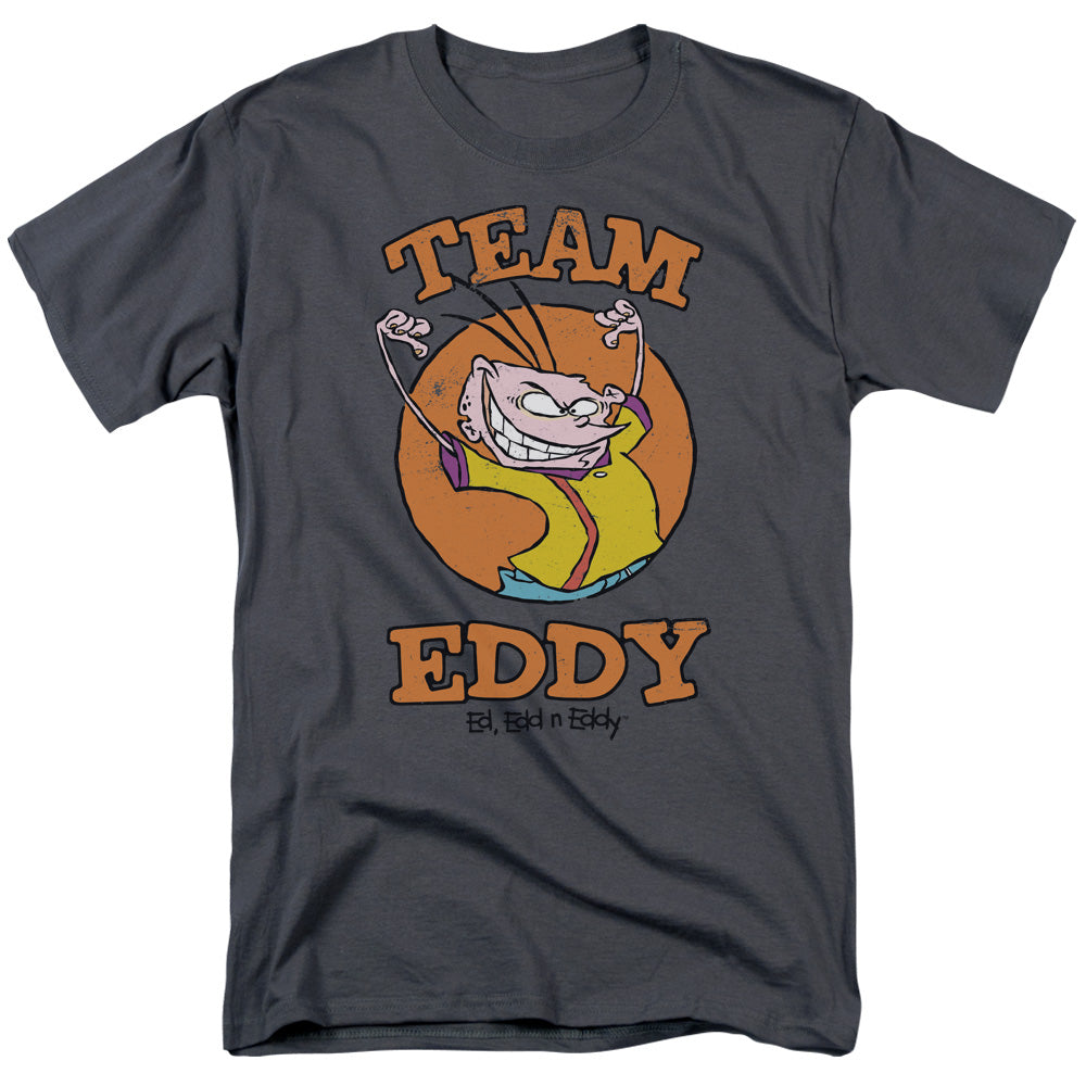 Ed, Edd n Eddy - Team Eddy - Adult Unisex Short Sleeve T-Shirt - Gray