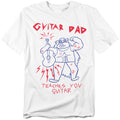 Steven Universe - Guitar Dad - Adult Unisex Short Sleeve T-Shirt - White