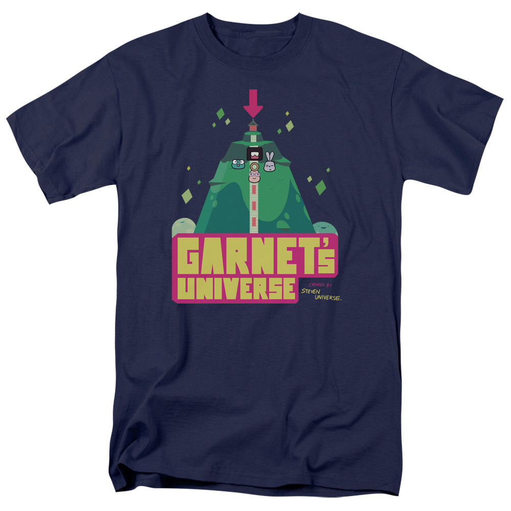 Steven Universe - Garnets Universe - Adult Unisex Short Sleeve T-Shirt - Blue