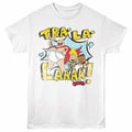Captain Underpants - Tra La Laugh - Front Print Adult Short Sleeve Solid T-Shirt - White