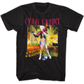 Cyndi Lauper - A Night To Remember - American Classics - Solid Black Adult Short Sleeve T-Shirt