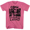 Cyndi Lauper Torn Note Dance Officially Licensed Adult Short Sleeve T-Shirt