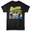 Dazed And Confused - Hear Speak See - Front Print Adult Short Sleeve Solid T-Shirt - Black