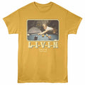 Dazed And Confused - Pool - Front Print Adult Short Sleeve Solid T-Shirt - Ginger