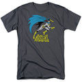 DC Comics - Batgirl - Batgirl Is Hot - Adult Unisex Short Sleeve T-Shirt - Gray