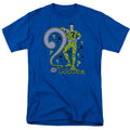 DC Comics - DC Originals - The Riddler - Adult Unisex T-Shirt - Blue