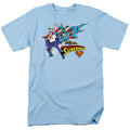 DC Comics - Superman - Quick Change - Adult Unisex Short Sleeve T-Shirt - Blue