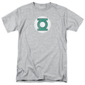 DC Comics - Green Lantern - Logo Distressed - Adult Unisex T-Shirt - Gray