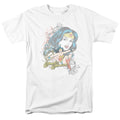 DC Comics - Wonder Woman - Scroll - Adult Unisex Short Sleeve T-Shirt - White