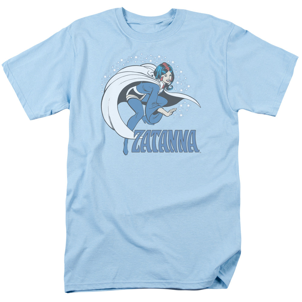 DC Comics - DC Originals - Zatanna - Adult Unisex Short Sleeve T-Shirt - Blue