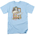 DC Comics - Wonder Woman - Invisible Jet - Adult Unisex T-Shirt - Blue