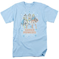 DC Comics - Wonder Woman - Super Powers X3 - Adult Unisex T-Shirt - Blue