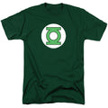 DC Comics - Green Lantern - Logo - Adult Unisex Short Sleeve T-Shirt - Green