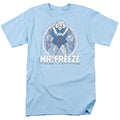 DC Comics - DC Originals - Mr Freeze - Adult Unisex Short Sleeve T-Shirt - Blue