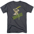DC Comics - DC Originals - Samurai - Adult Unisex Short Sleeve T-Shirt - Gray