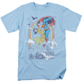 DC Comics - Superman - Rainbow Love - Adult Unisex Short Sleeve T-Shirt - Blue