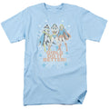 DC Comics - Wonder Woman - Star Of Paradise Island - Adult Unisex T-Shirt - Blue