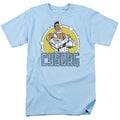 DC Comics - DC Originals - Cyborg - Adult Unisex Short Sleeve T-Shirt - Blue
