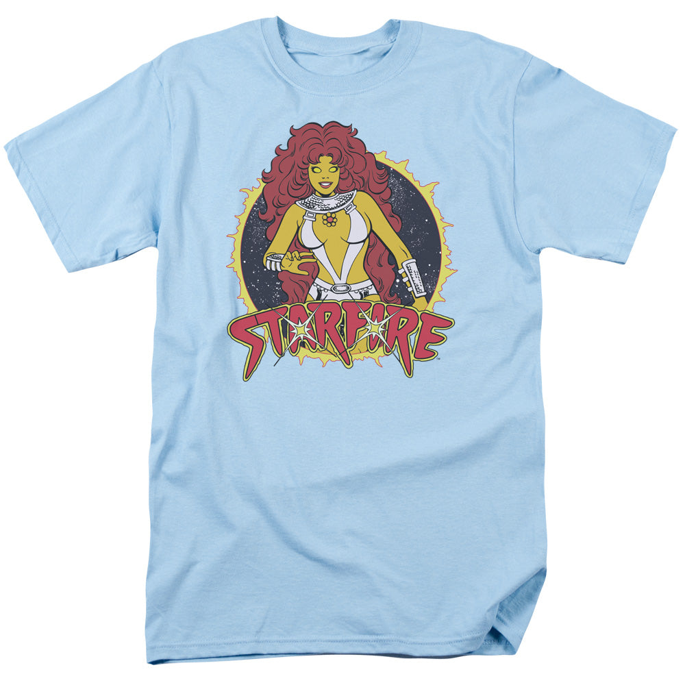 DC Comics - DC Originals - Starfire - Adult Unisex Short Sleeve T-Shirt - Blue