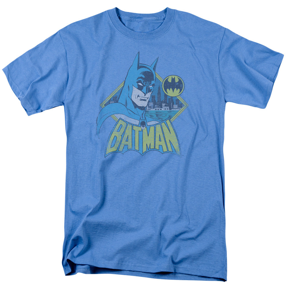 DC Comics - Batman - Watch Yourself - Adult Unisex Short Sleeve T-Shirt - Blue