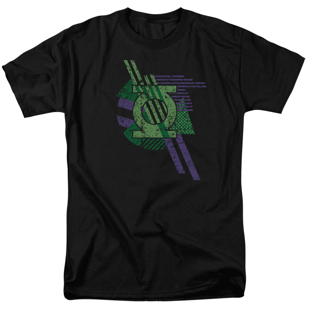 DC Comics - Green Lantern - Lantern Shapes - Adult Unisex T-Shirt - Black