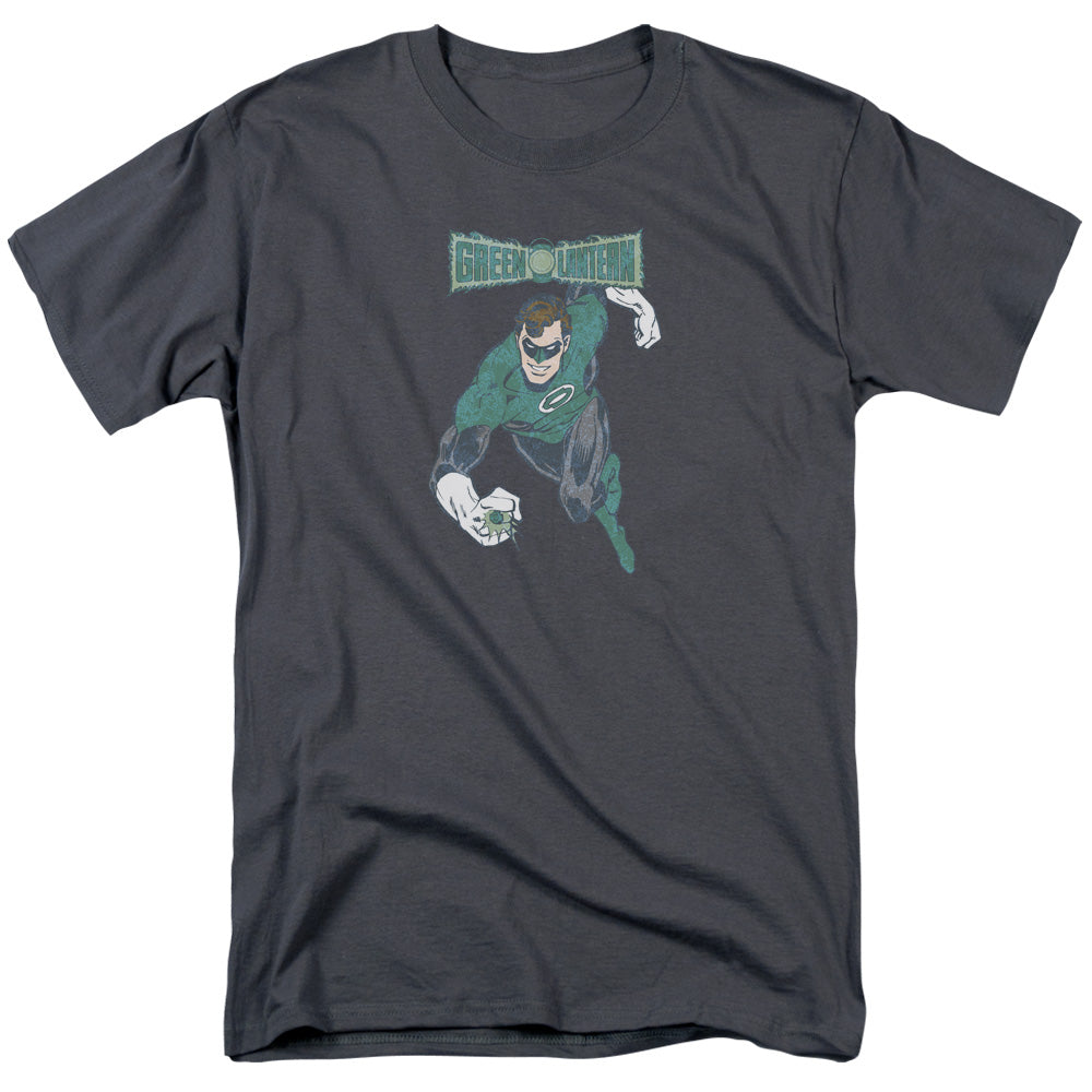 DC Comics - Green Lantern - Desaturated - Adult Unisex T-Shirt - Gray