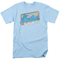 DC Comics - Superman - Supermobile - Adult Unisex Short Sleeve T-Shirt - Blue