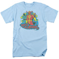 DC Comics - DC Originals - Red Tornado Stars - Adult Unisex T-Shirt - Blue