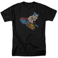 DC Comics - Superman - Lite Brite - Adult Unisex Short Sleeve T-Shirt - Black