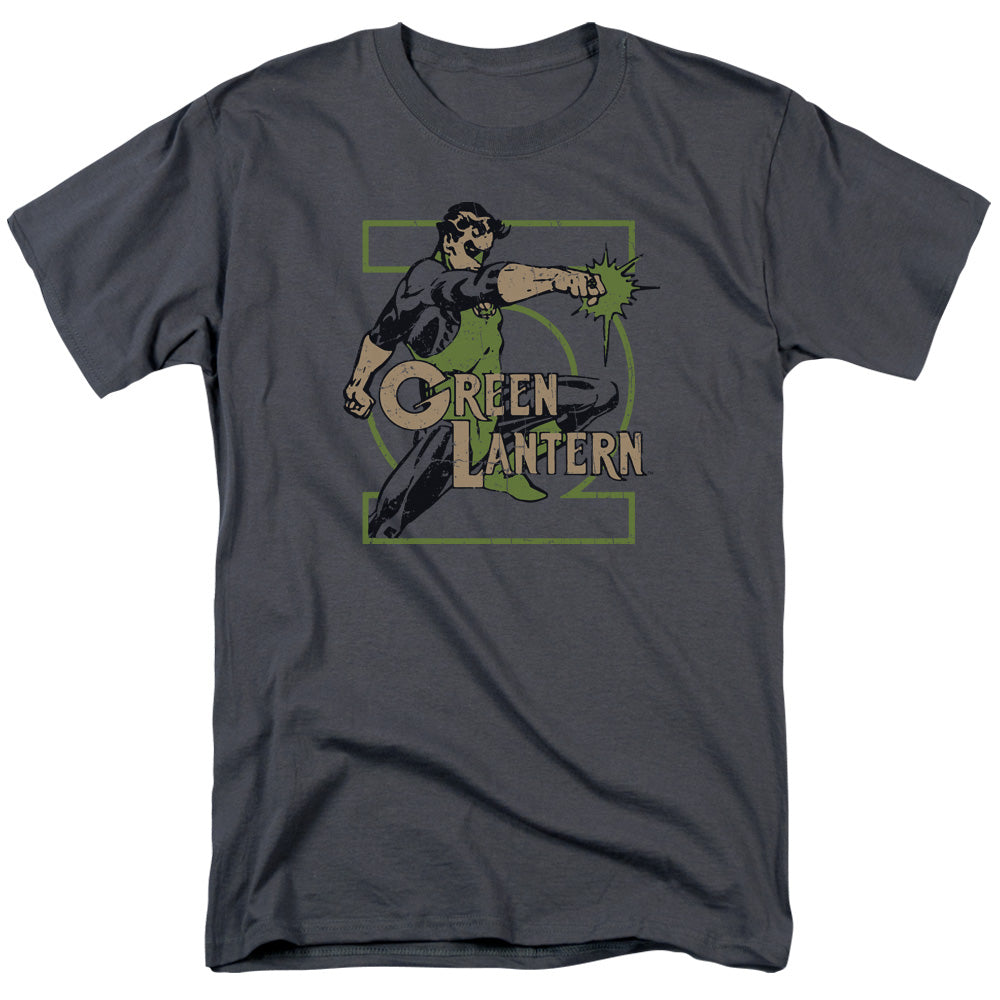 DC Comics - Green Lantern - Ring Power - Adult Unisex T-Shirt - Gray