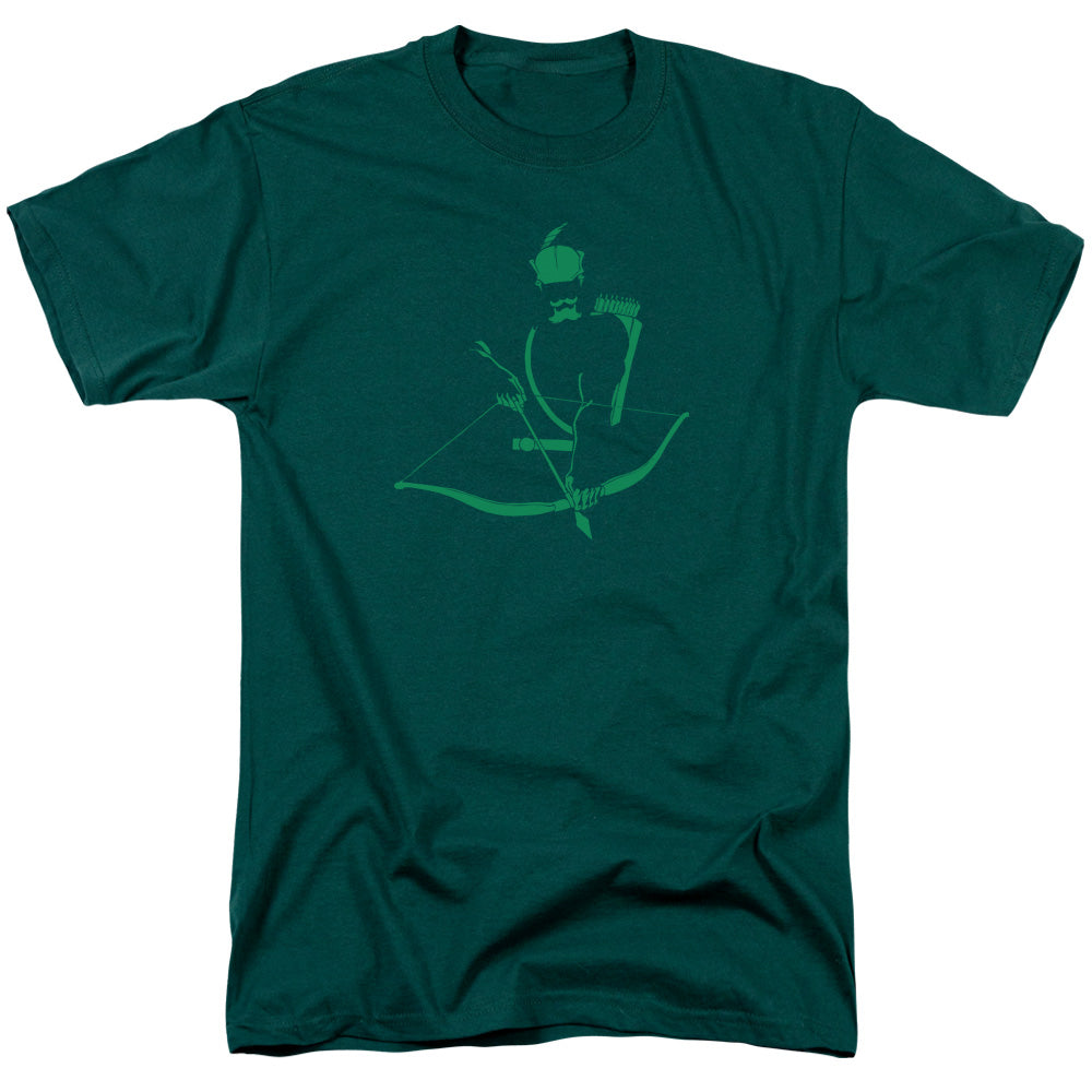 DC Comics - Green Arrow - Minimalistic - Adult Unisex T-Shirt - Green