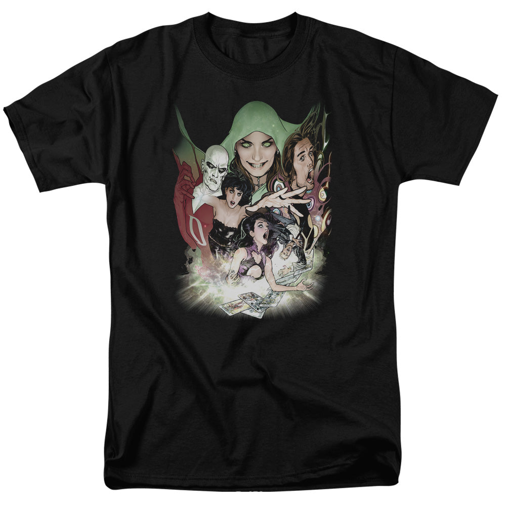 DC Comics - Justice League - Dark - Adult Unisex Short Sleeve T-Shirt - Black