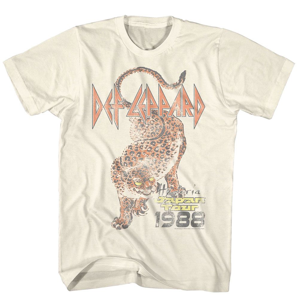 Def Leppard - Japan Tour 88 - American Classics Adult Short Sleeve T-Shirt