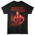 Dexter - Job - American Classics - Black Adult Short Sleeve T-Shirt