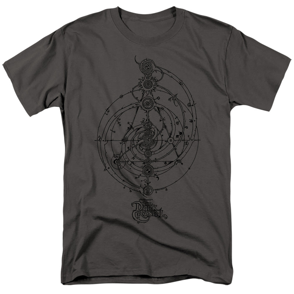 Dark Crystal - Dream Spiral - Adult Unisex Short Sleeve T-Shirt - Gray