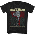 Day Of The Dead - Bub Salute - American Classics - Solid Black Adult Short Sleeve T-Shirt