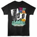 Do The Right Thing - Radio Raheem - Front Print Adult Short Sleeve Solid T-Shirt - Black