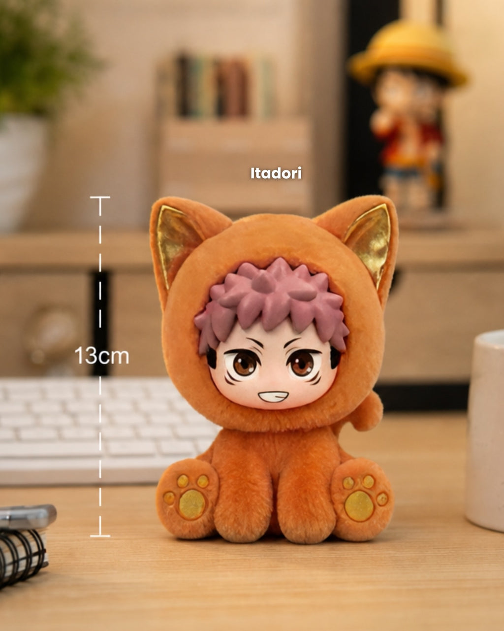 EAKI - Jujutsu Kaisen - Sitting Cat Party Plush Pendant Blind Box