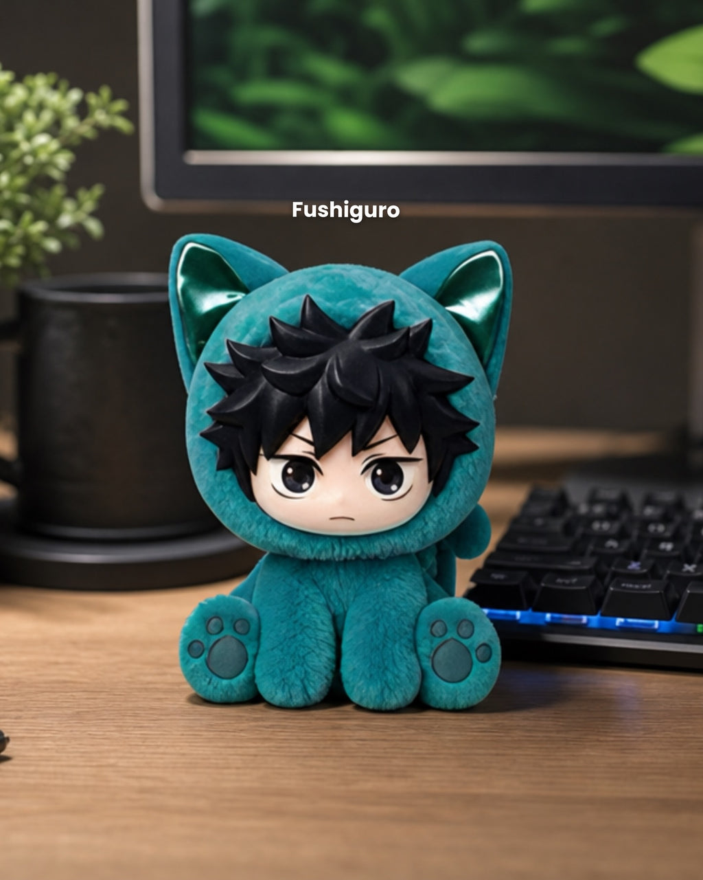 EAKI - Jujutsu Kaisen - Sitting Cat Party Plush Pendant Blind Box