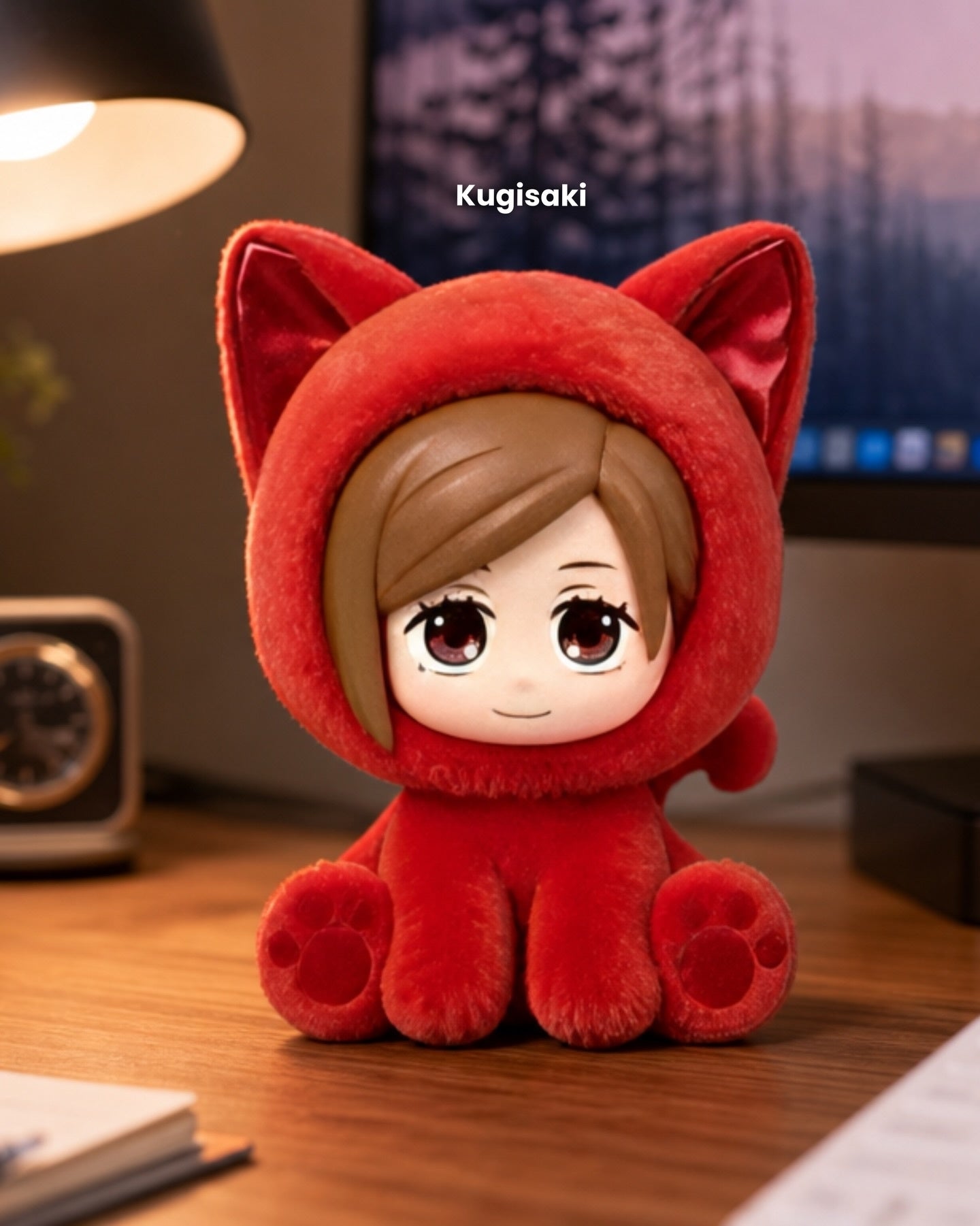 EAKI - Jujutsu Kaisen - Sitting Cat Party Plush Pendant Blind Box