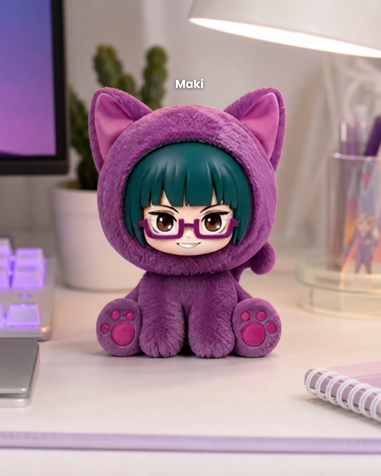 EAKI - Jujutsu Kaisen - Sitting Cat Party Plush Pendant Blind Box