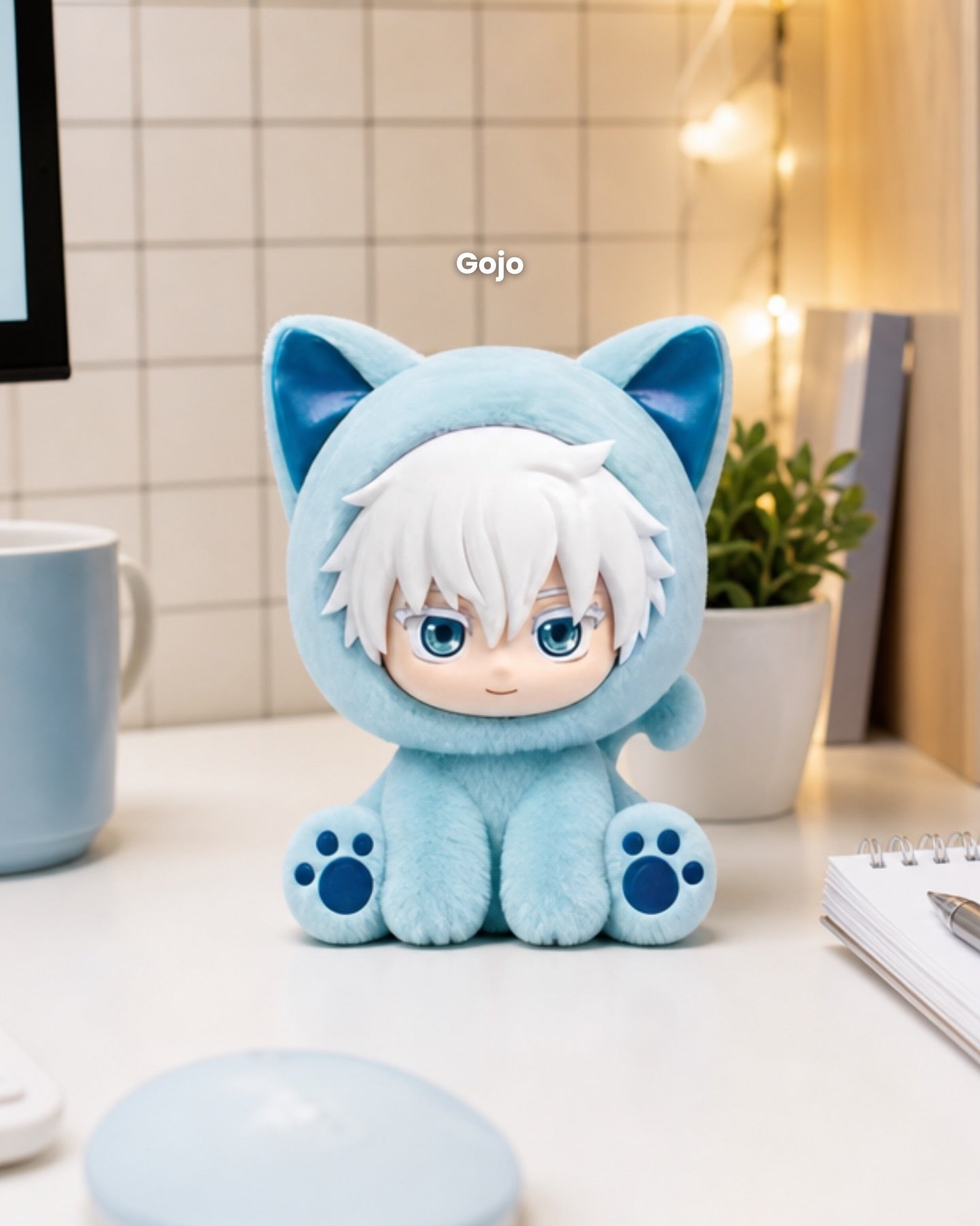EAKI - Jujutsu Kaisen - Sitting Cat Party Plush Pendant Blind Box