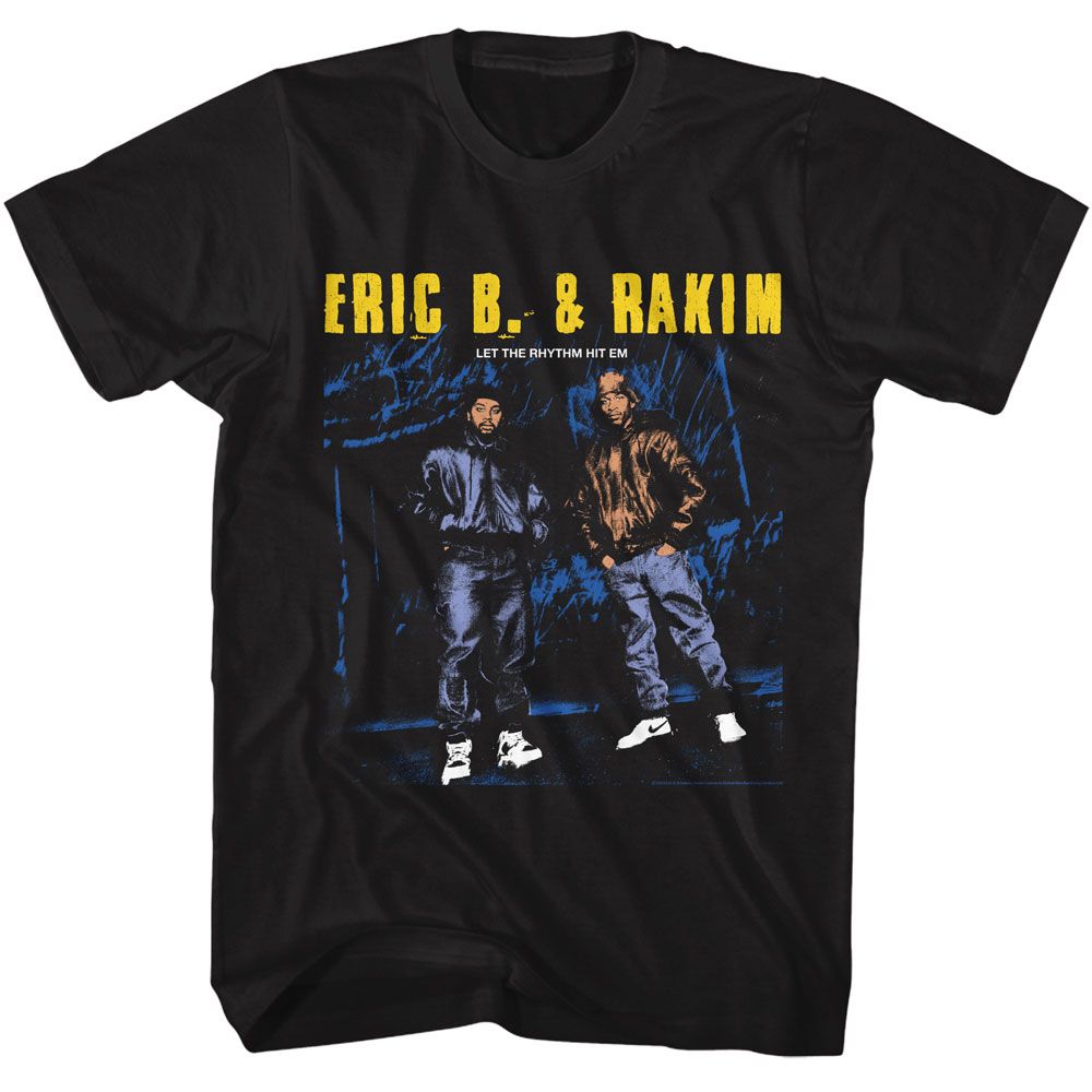 Eric B And Rakim - Group Colorized - Officially Licensed Adult Short Sleeve T-Shirt