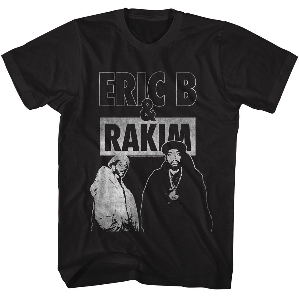Eric B And Rakim - Blackout - Officially Licensed Adult Short Sleeve T-Shirt