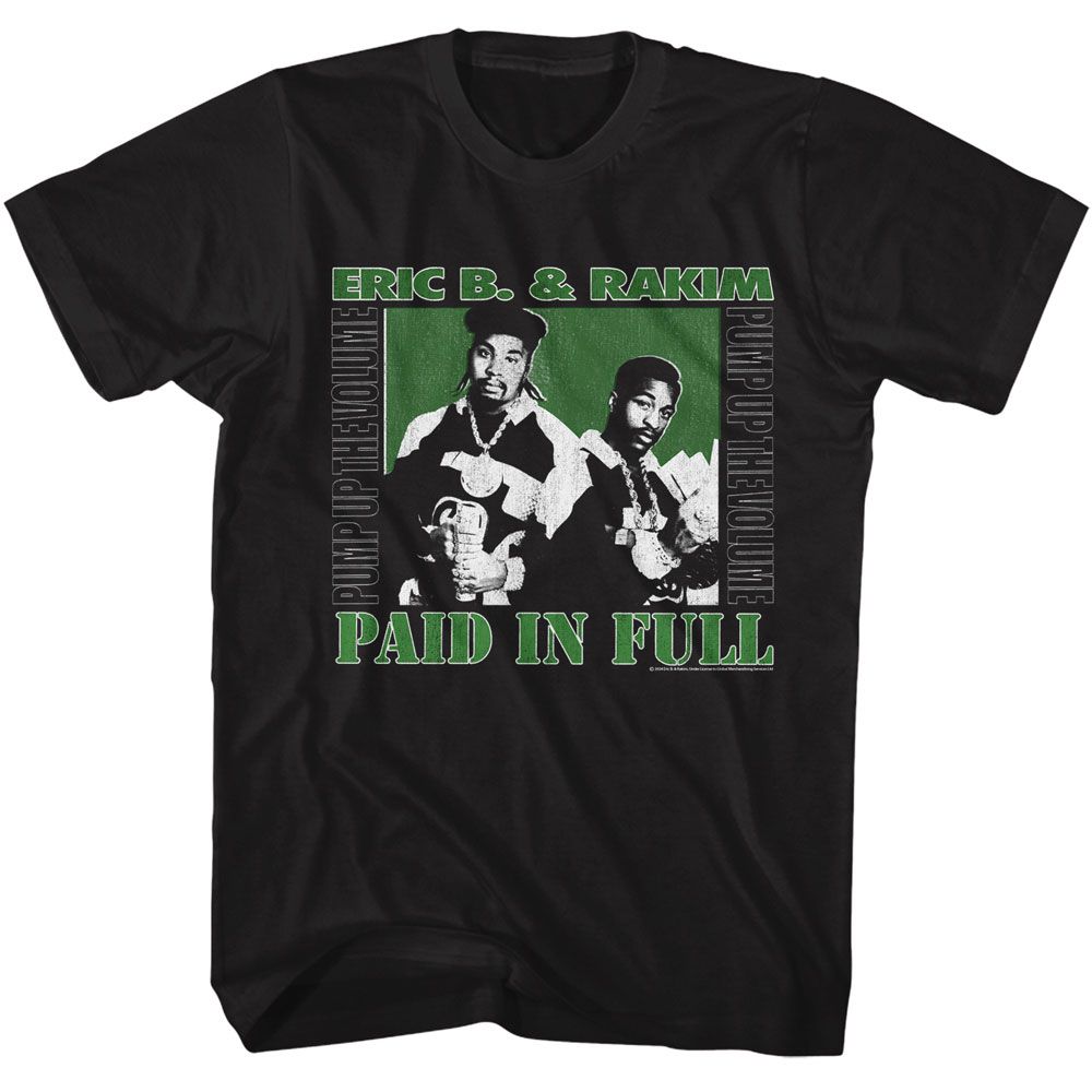 Eric B And Rakim - Paid In Full - Officially Licensed Adult Short Sleeve T-Shirt